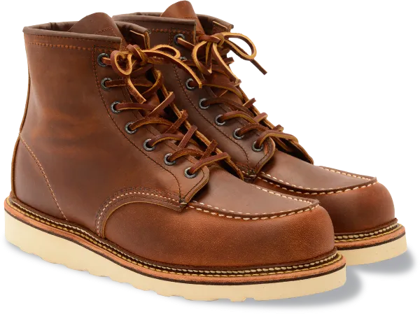 1907 - Red Wing Heritage 6-inch Classic Moc Toe Boots