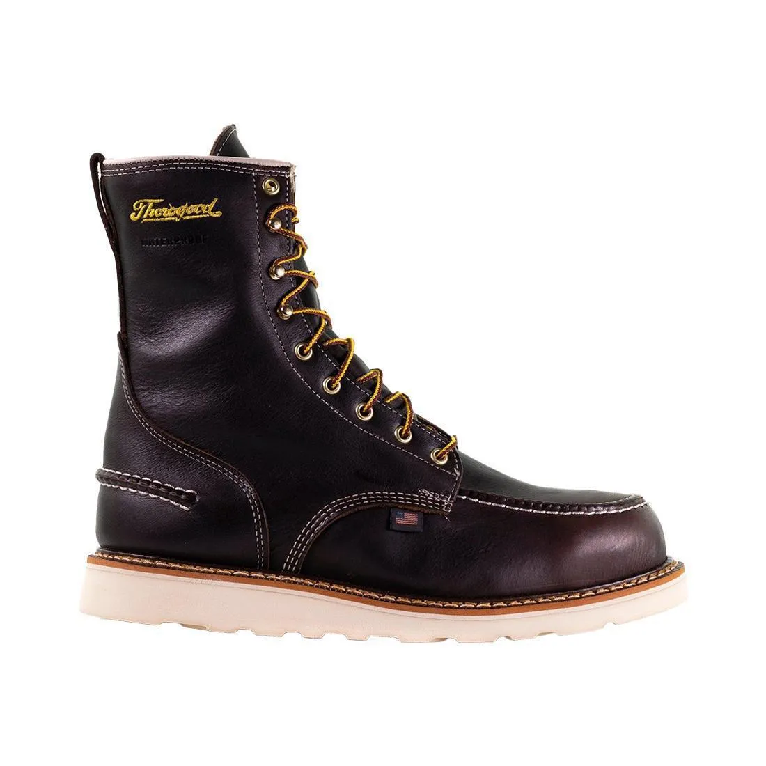 1957 Series 8" Waterproof Steel-Toe Moc Toe Boot with Maxwear Wedge Briar Pitstop