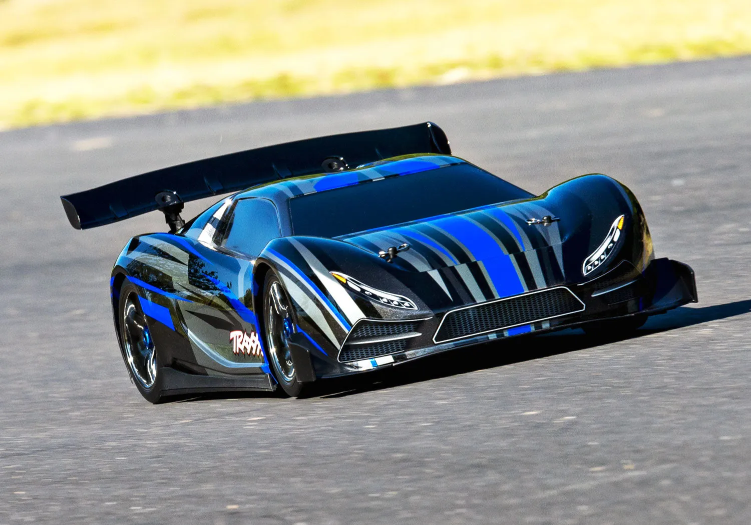 64077-3-BLUEX XO-1 AWD Supercar No Battery W/TSM