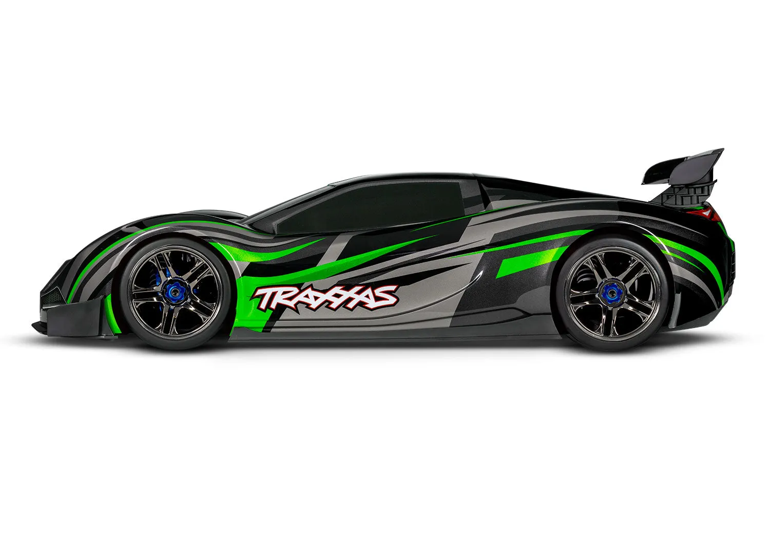 64077-3-GRN  Traxxas XO-1 AWD Supercar w/TSM no Battery Green