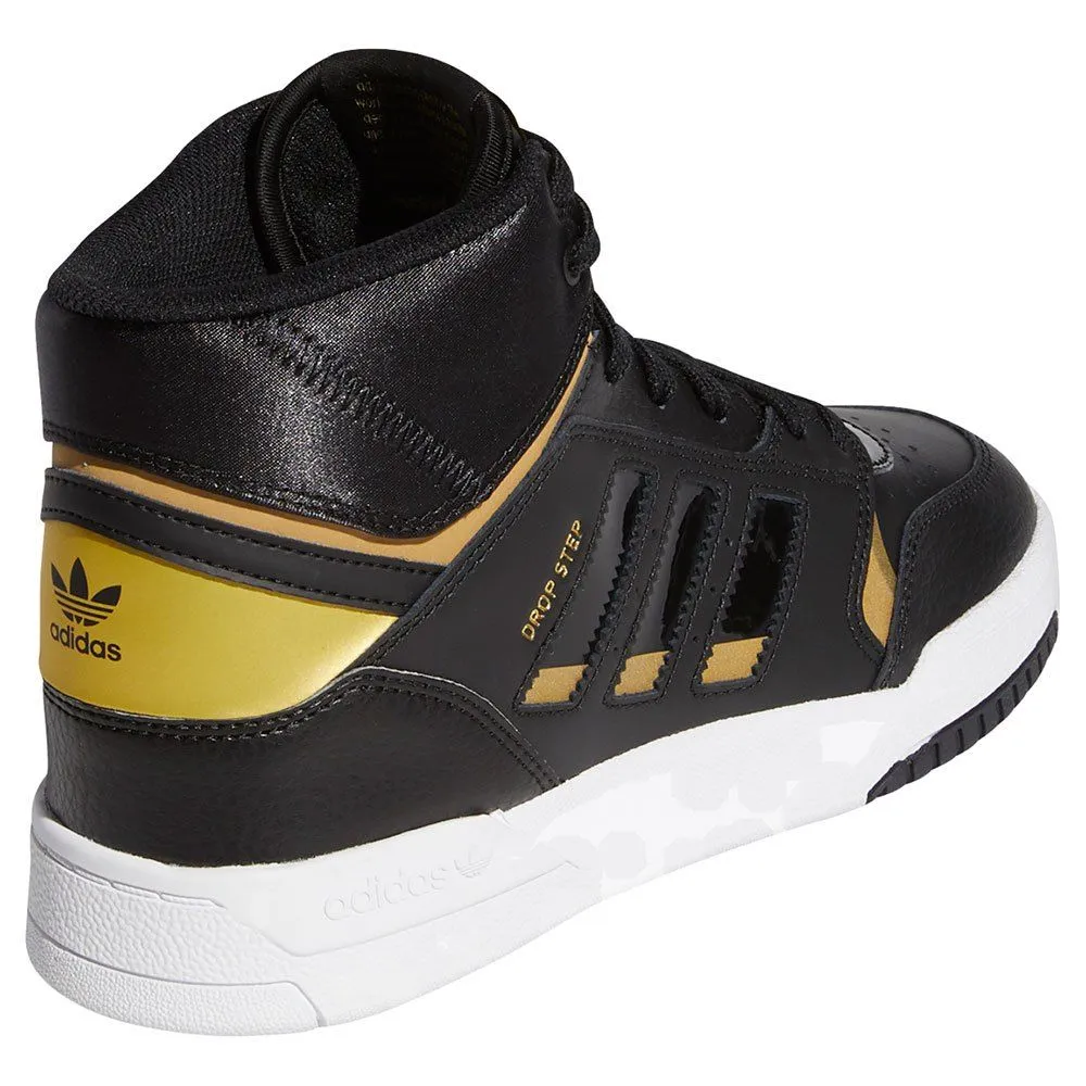 adidas Originals Womens Drop Step Shoes - Black/Gold