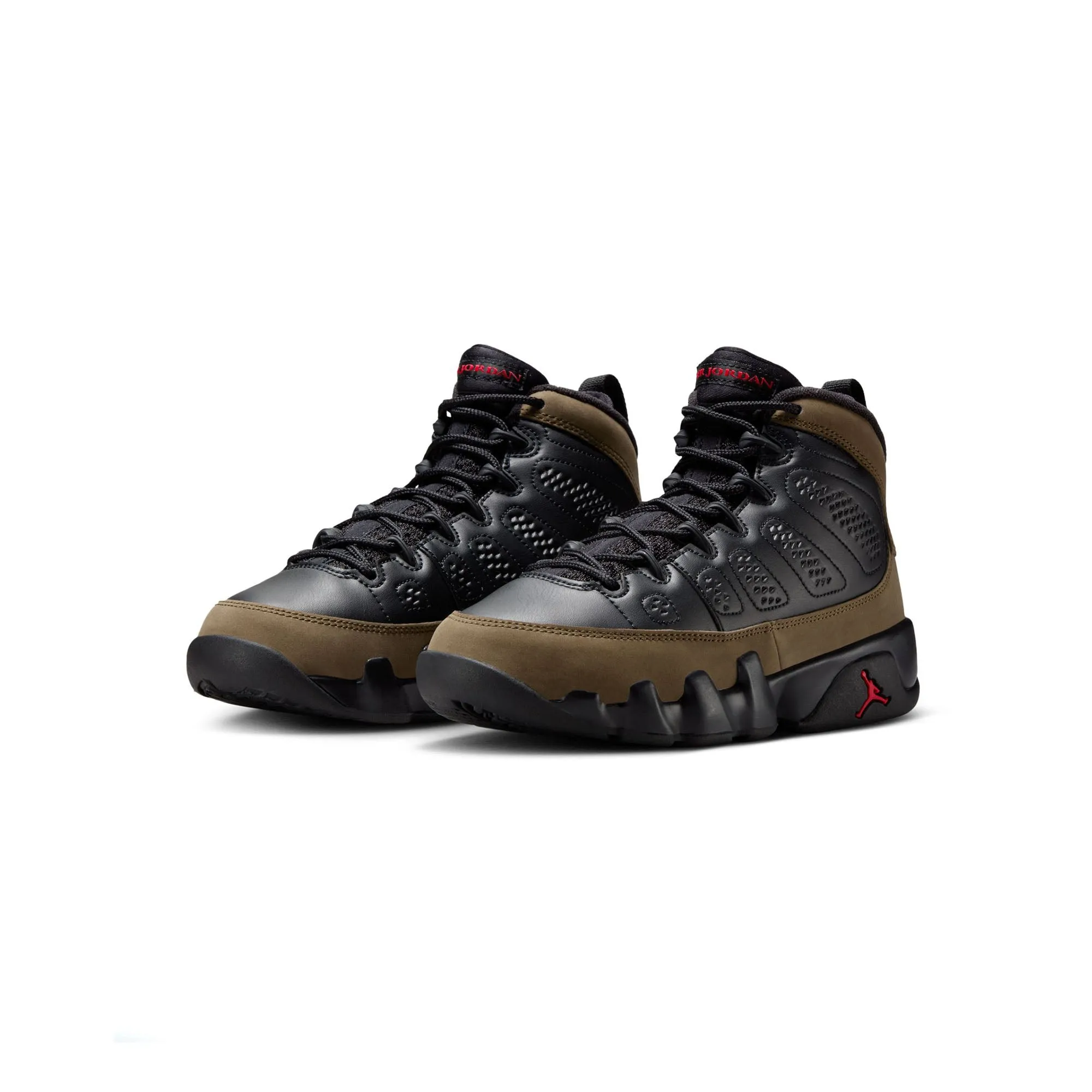Air Jordan 9 Kids Retro "Olive" Shoes