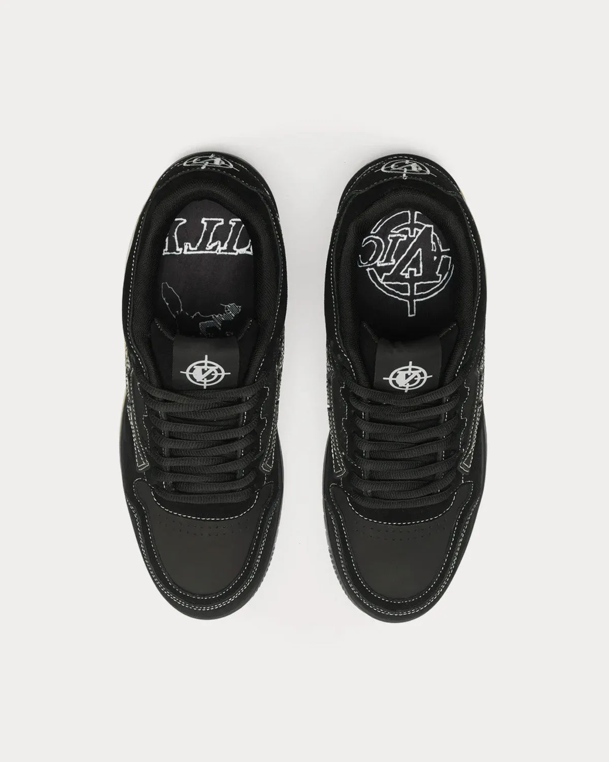 Akimbo Lows 'Black Phantom' Low Top Sneakers