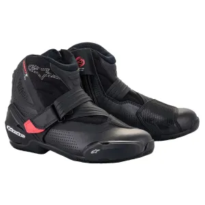 Alpinestars Stella SMX-1R V2 Vented Women's Boots - Black/ Diva Pink