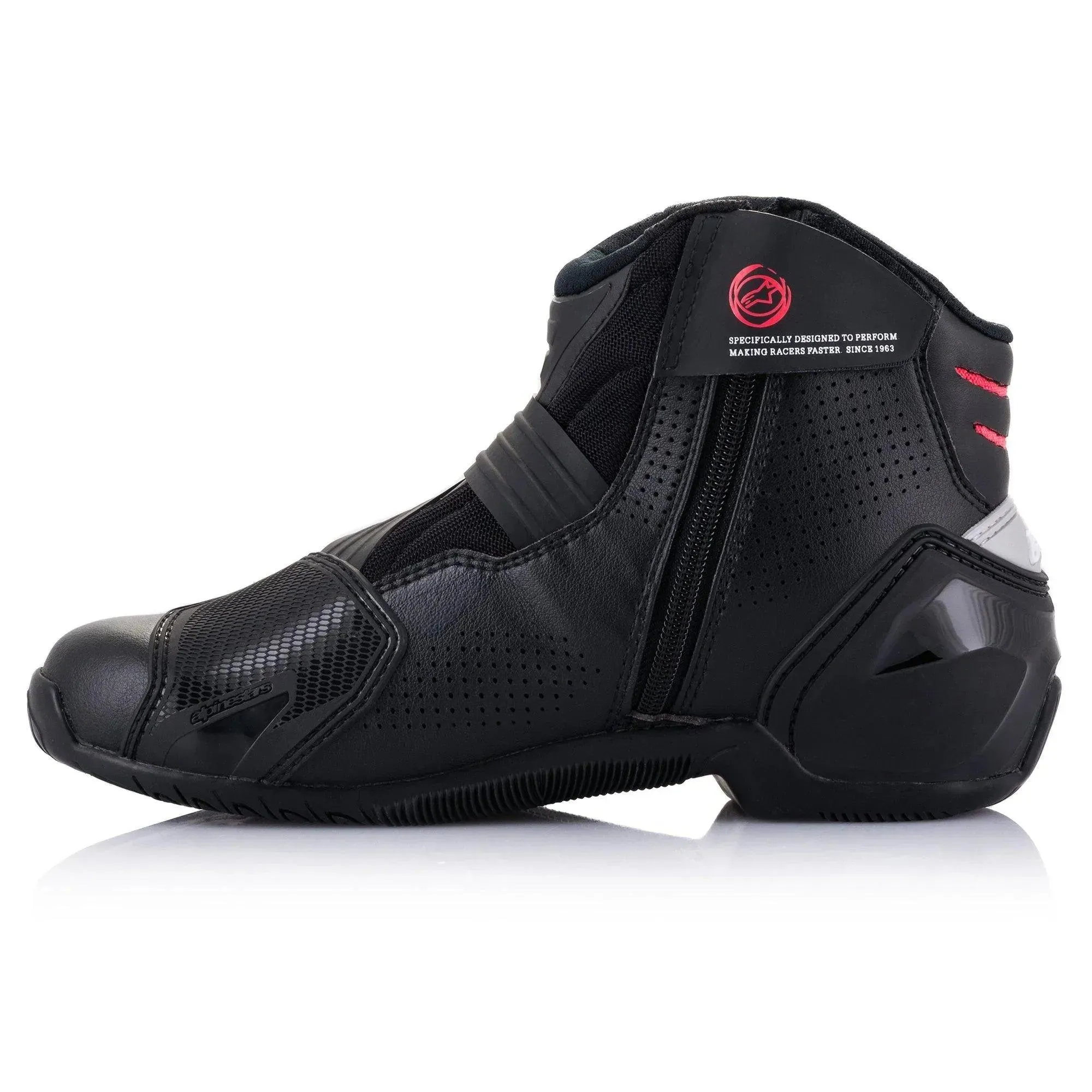 Alpinestars Stella SMX-1R V2 Vented Women's Boots - Black/ Diva Pink