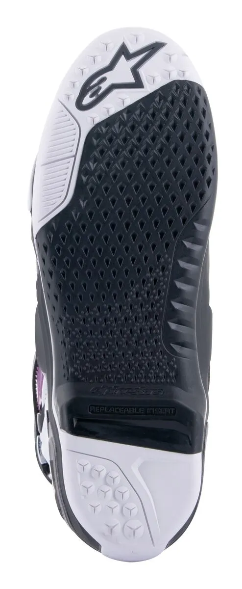 Alpinestars Tech 10 Supervented Motocross Boots Black Enamel Blue Purple