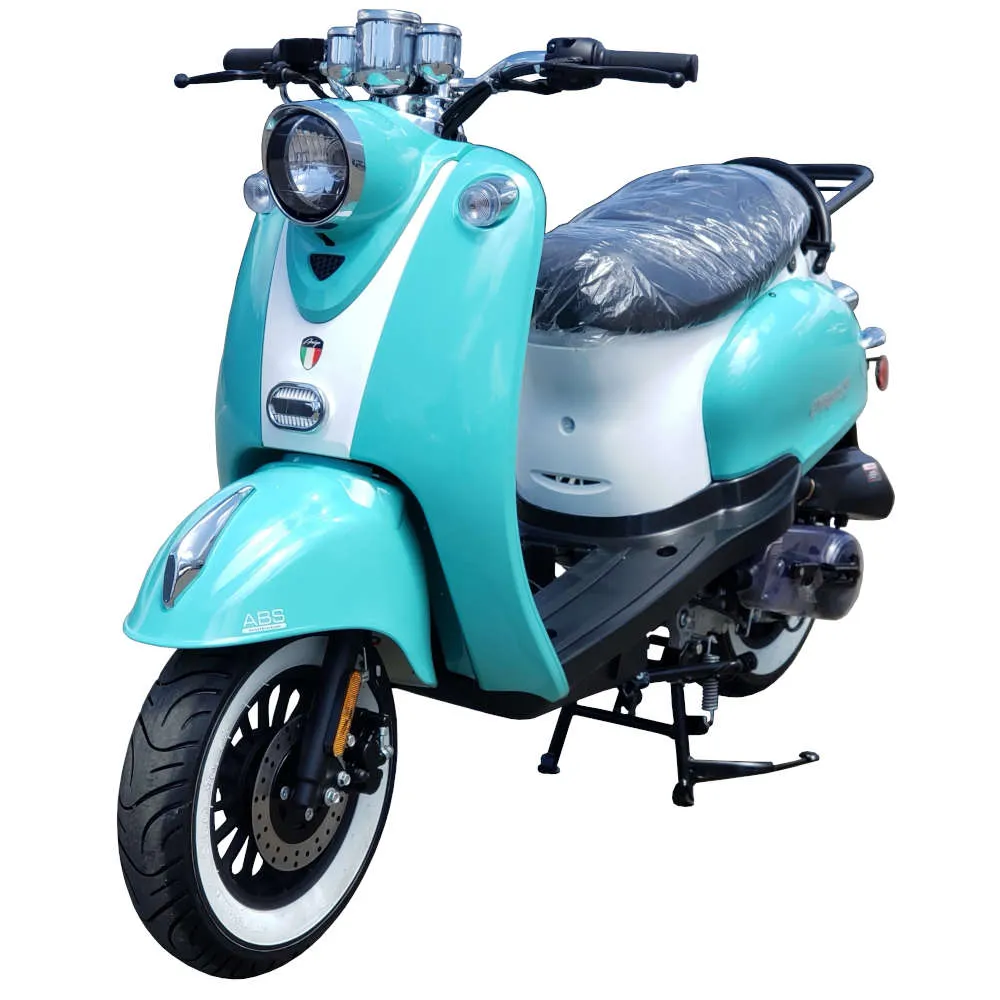 Amigo Magari-50 A semi-Assembled, 49 CC Moped, Automatic Trans, Electric Start. CA Legal
