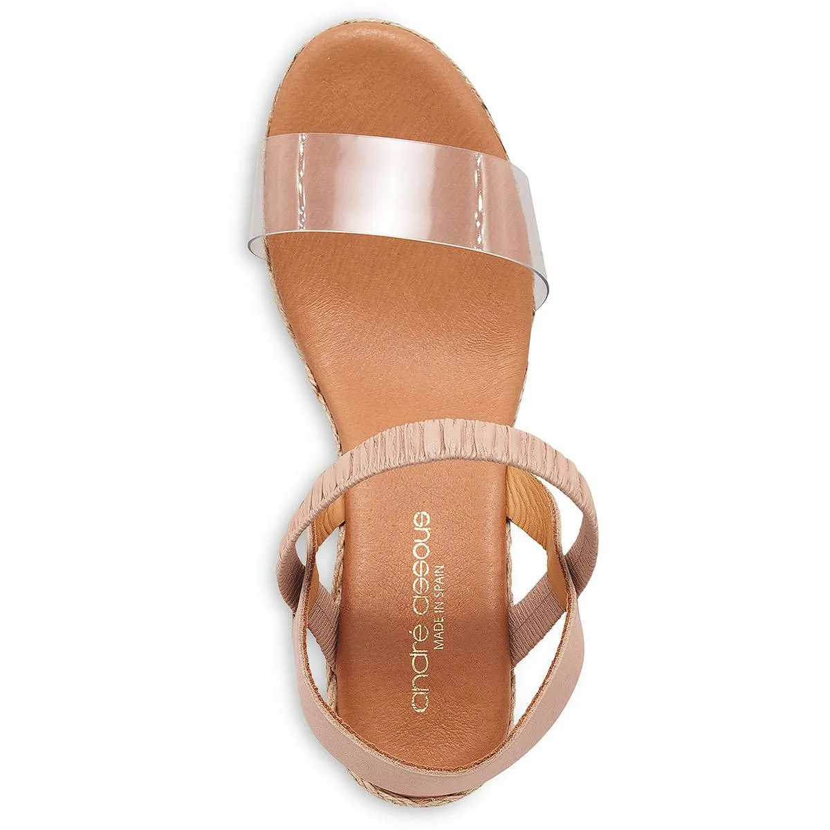 André Assous Womens Alberta Leather Ankle Wedge Heels