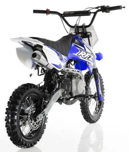Apollo DB-X4 Deluxe 110cc Dirt / Pit Bike-OFF ROAD ONLY, 14" front Tire , 30 inch seat height, CA Legal