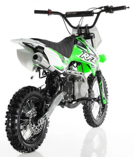 Apollo DB-X4 Deluxe 110cc Dirt / Pit Bike-OFF ROAD ONLY, 14" front Tire , 30 inch seat height, CA Legal