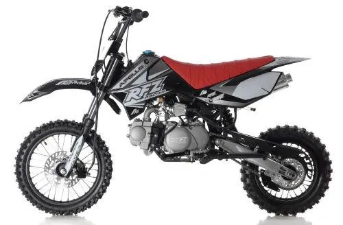 Apollo DB-X5 RFZ Dirt 125CC. 30"Seat Height, 14" Front Tire, 4 Speed Manual Pit Bike-OFF ROAD ONLY, CA Legal