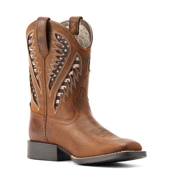 Ariat | Kid's Quickdraw VentTEK™ | Distressed Tan