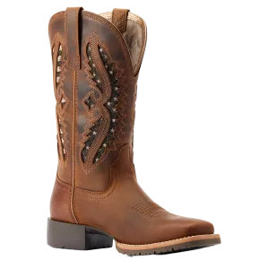 Ariat Ladies Hybrid Rancher VentTEK‚Ñ¢ Distressed Tan Boots 10044473