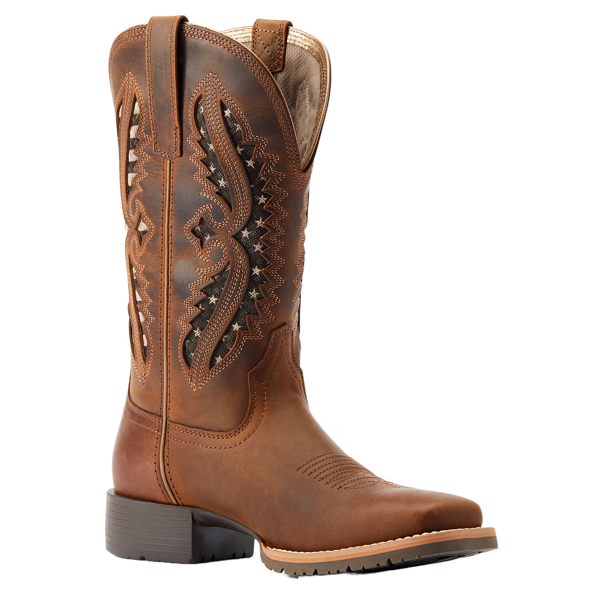 Ariat Ladies Hybrid Rancher VentTEK‚Ñ¢ Distressed Tan Boots 10044473