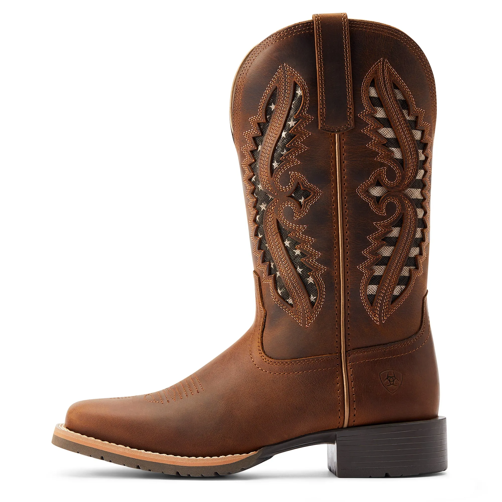 Ariat Ladies Hybrid Rancher VentTEK‚Ñ¢ Distressed Tan Boots 10044473