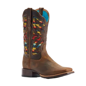 Ariat Ladies Laney VentTEK‚Ñ¢ 360¬∞ Serape Inlay Brown Boots 10044444