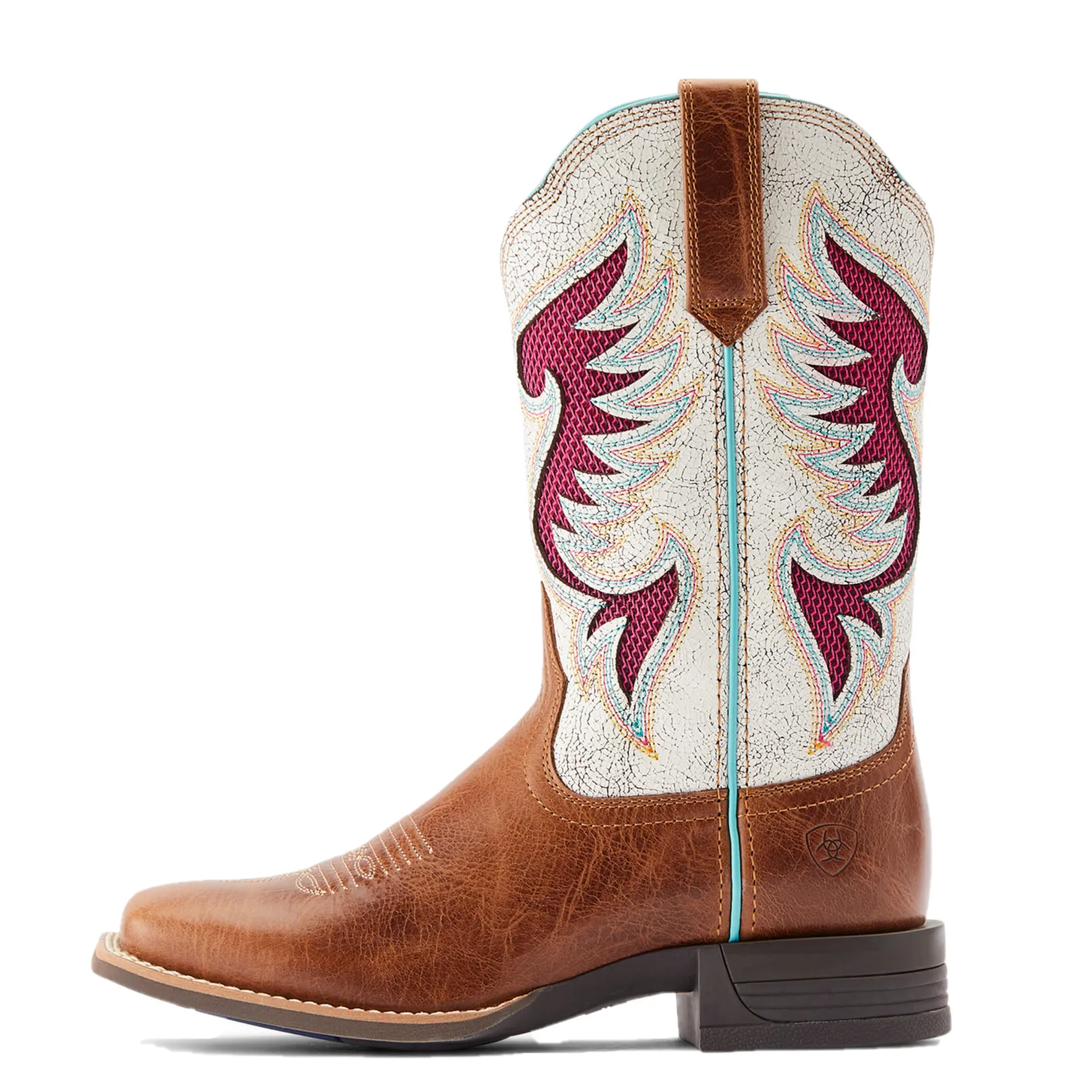 Ariat Ladies Pinto VentTEK‚Ñ¢ 360¬∞ Distressed White & Tan Boots 10044507