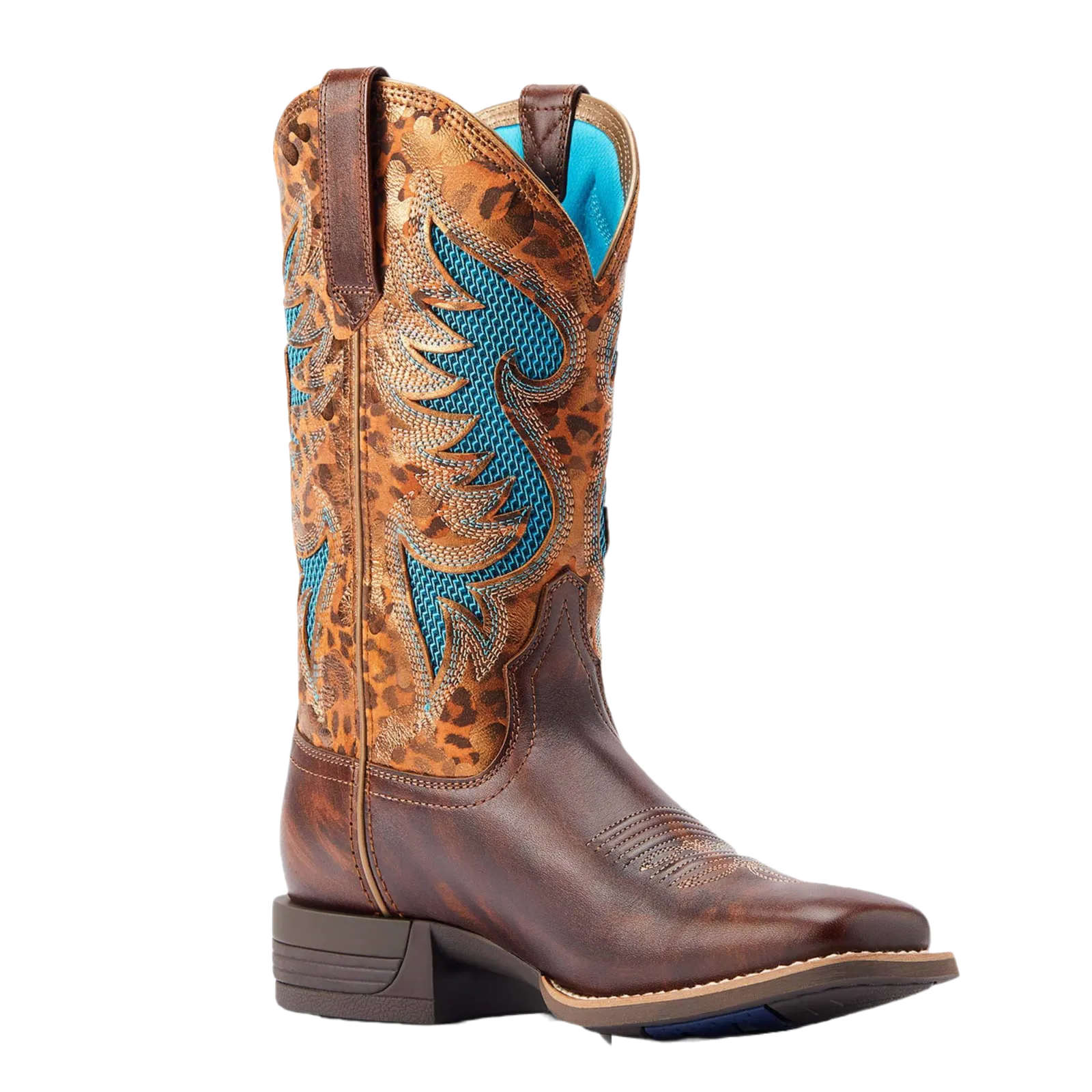 Ariat Ladies Pinto VentTEK 360 Gilded Leopard Brown Boots 10044506