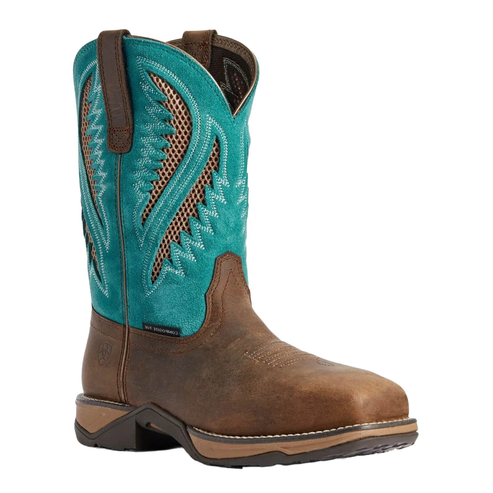 Ariat Ladies VentTEK‚Ñ¢ Turquoise Composite Toe Work Boots 10031663