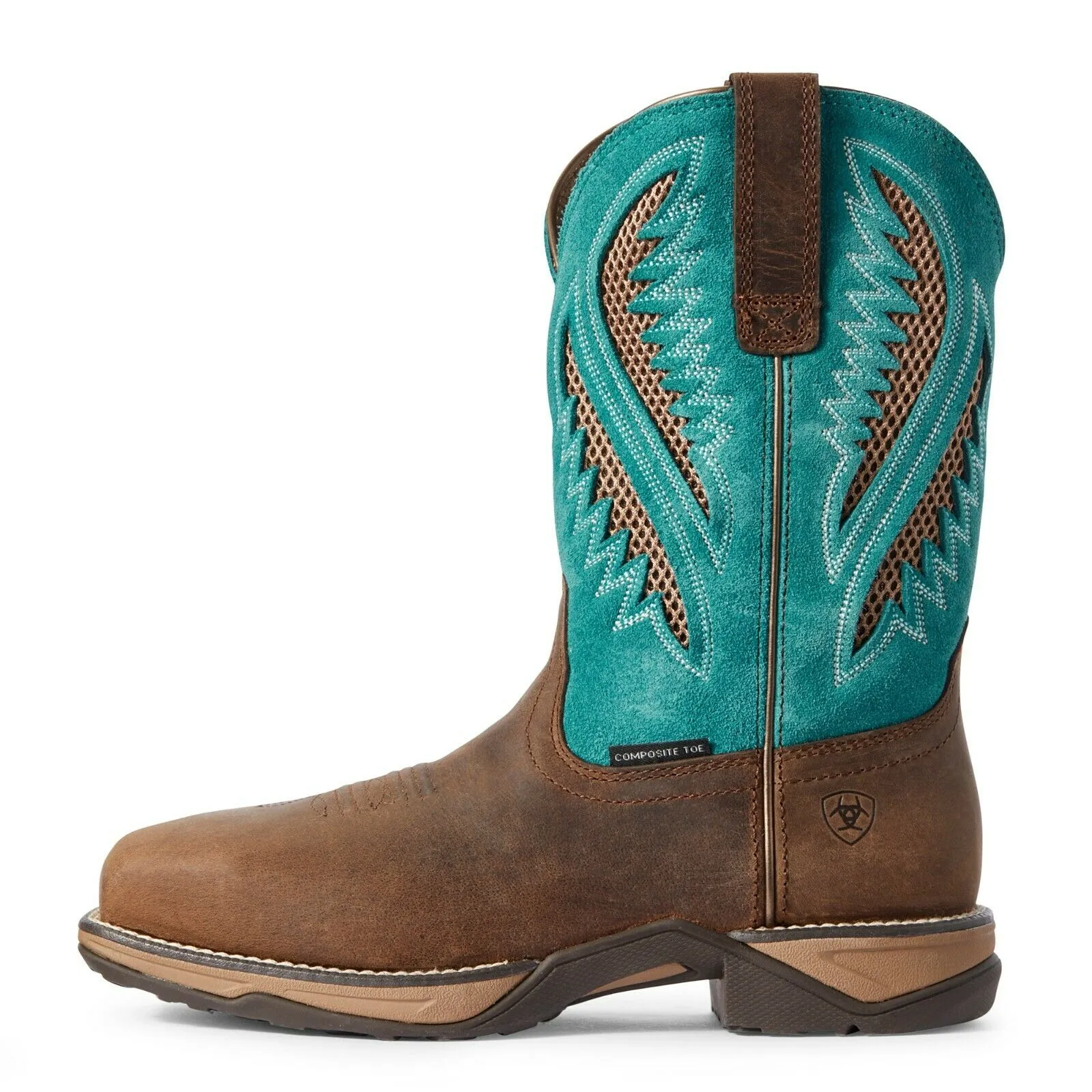 Ariat Ladies VentTEK‚Ñ¢ Turquoise Composite Toe Work Boots 10031663