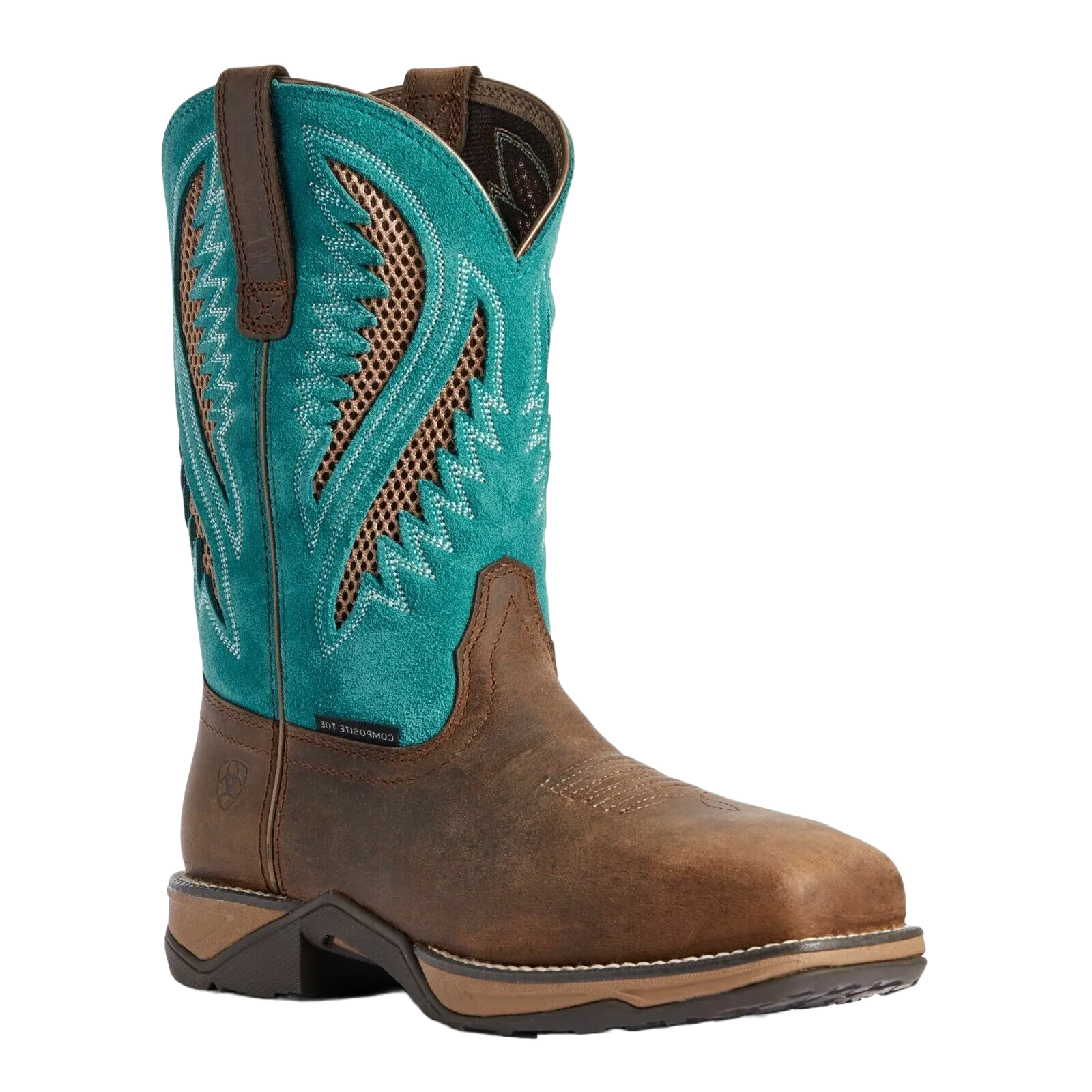 Ariat Ladies VentTEK‚Ñ¢ Turquoise Composite Toe Work Boots 10031663