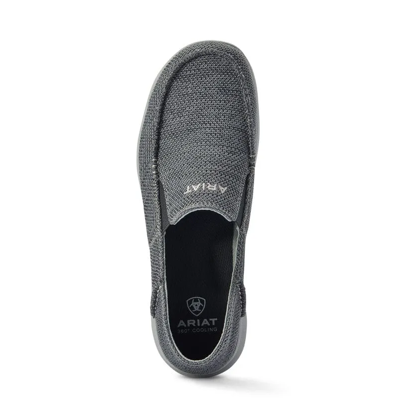 Ariat Men's Hilo 360° Heather Charcoal Slip On Shoes 10040413