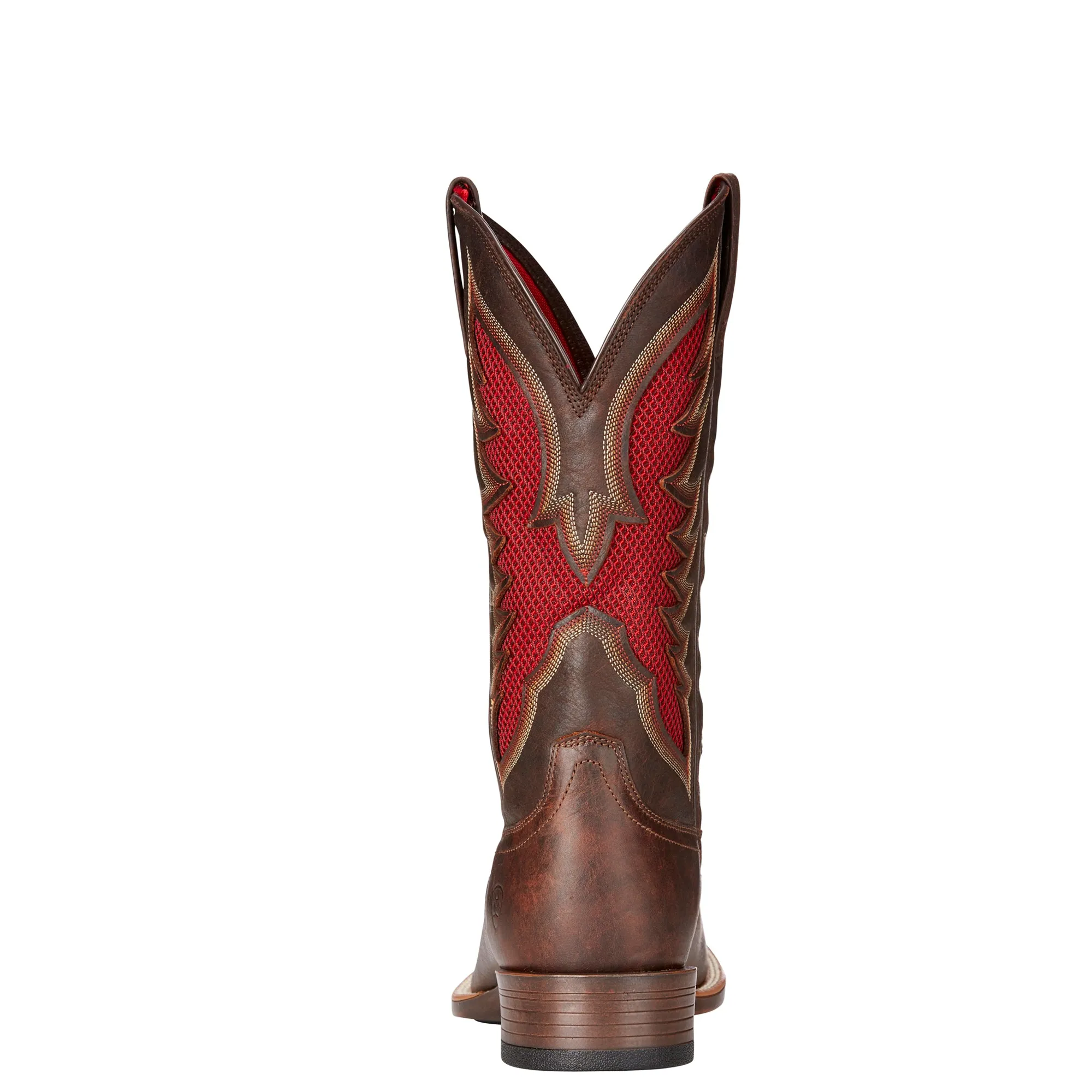 'Ariat' Men's Venttek™ Ultra Western Square Toe - Brown / Red