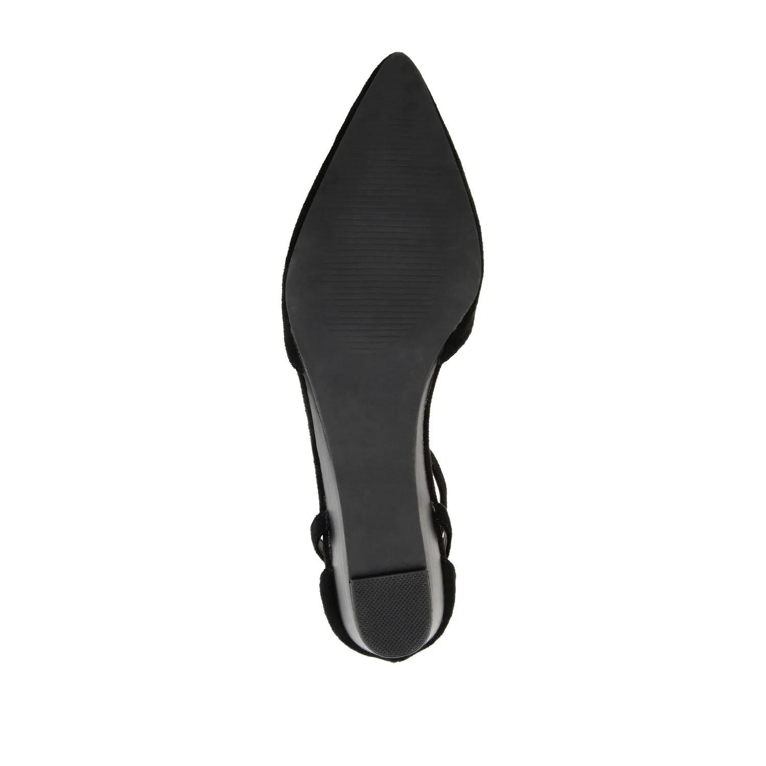 ARKIE D'ORSAY WEDGE HEELS IN FAUX SUEDE