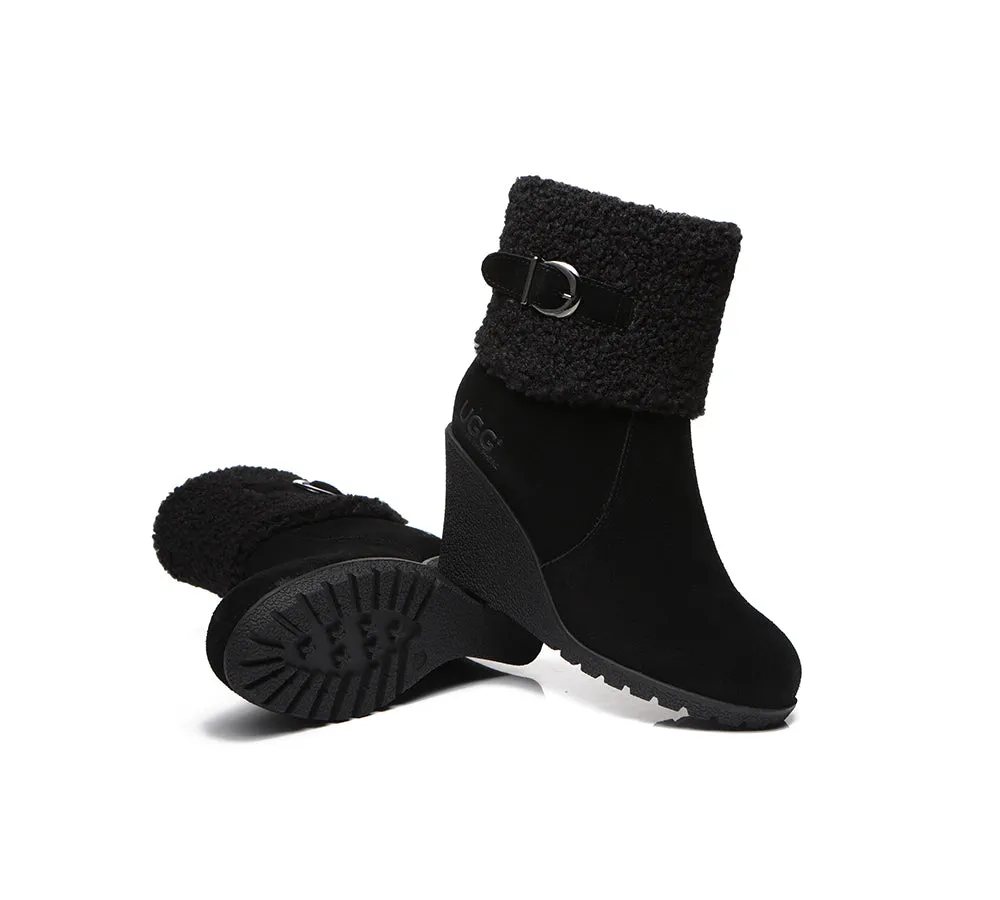 AUSTRALIAN SHEPHERD® Women Wedge Fashion Boots Joanna