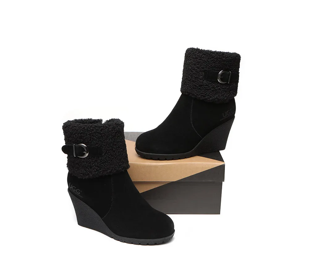 AUSTRALIAN SHEPHERD® Women Wedge Fashion Boots Joanna
