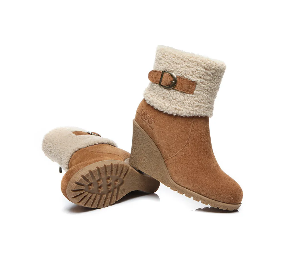 AUSTRALIAN SHEPHERD® Women Wedge Fashion Boots Joanna