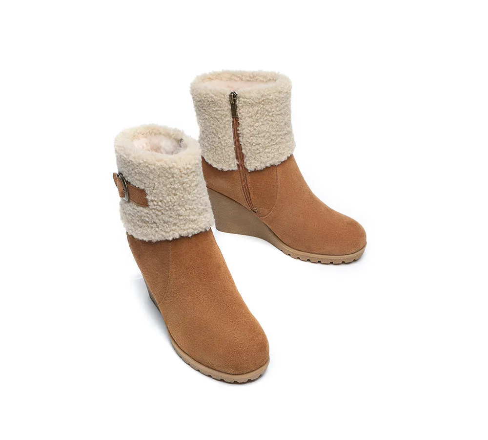AUSTRALIAN SHEPHERD® Women Wedge Fashion Boots Joanna