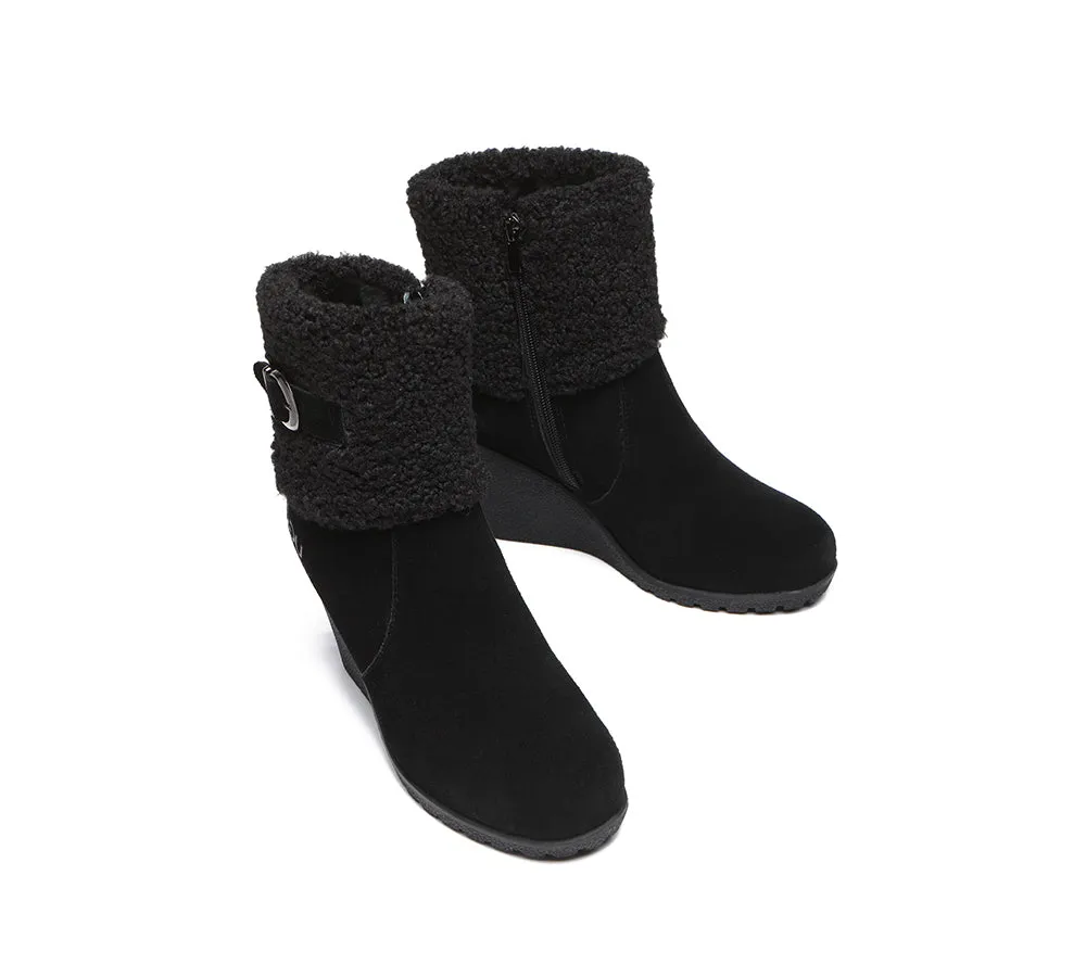 AUSTRALIAN SHEPHERD® Women Wedge Fashion Boots Joanna