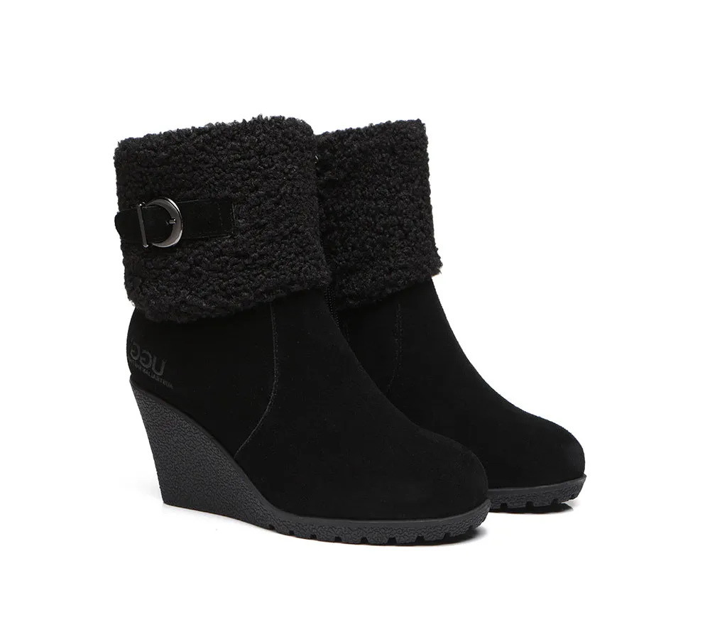 AUSTRALIAN SHEPHERD® Women Wedge Fashion Boots Joanna