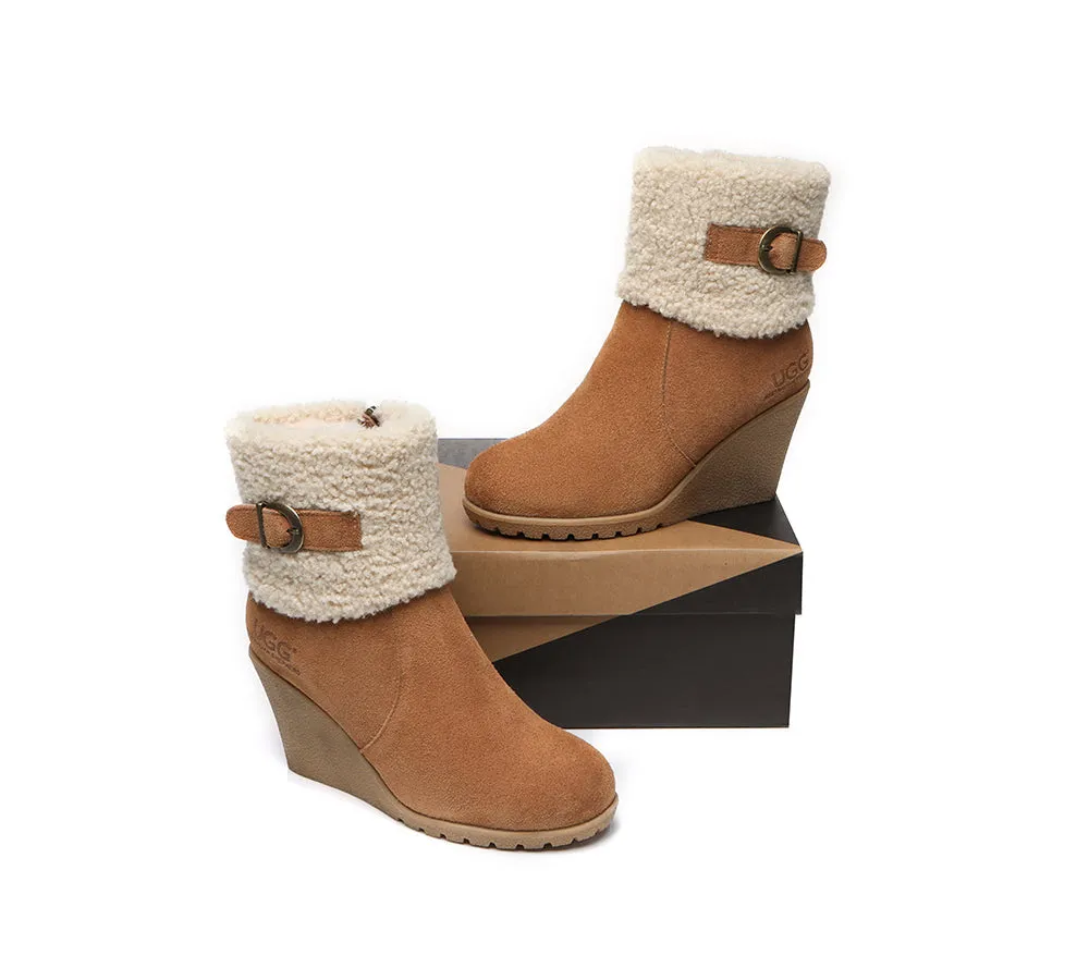 AUSTRALIAN SHEPHERD® Women Wedge Fashion Boots Joanna