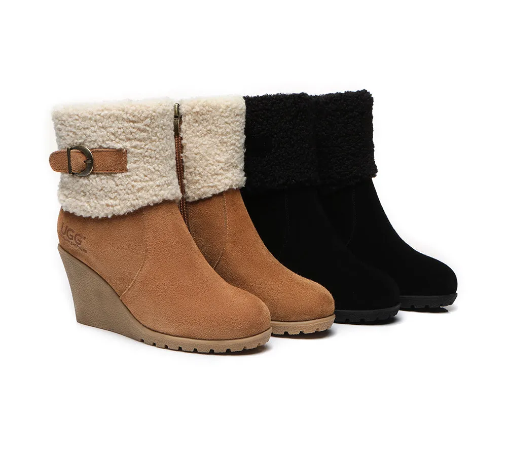 AUSTRALIAN SHEPHERD® Women Wedge Fashion Boots Joanna