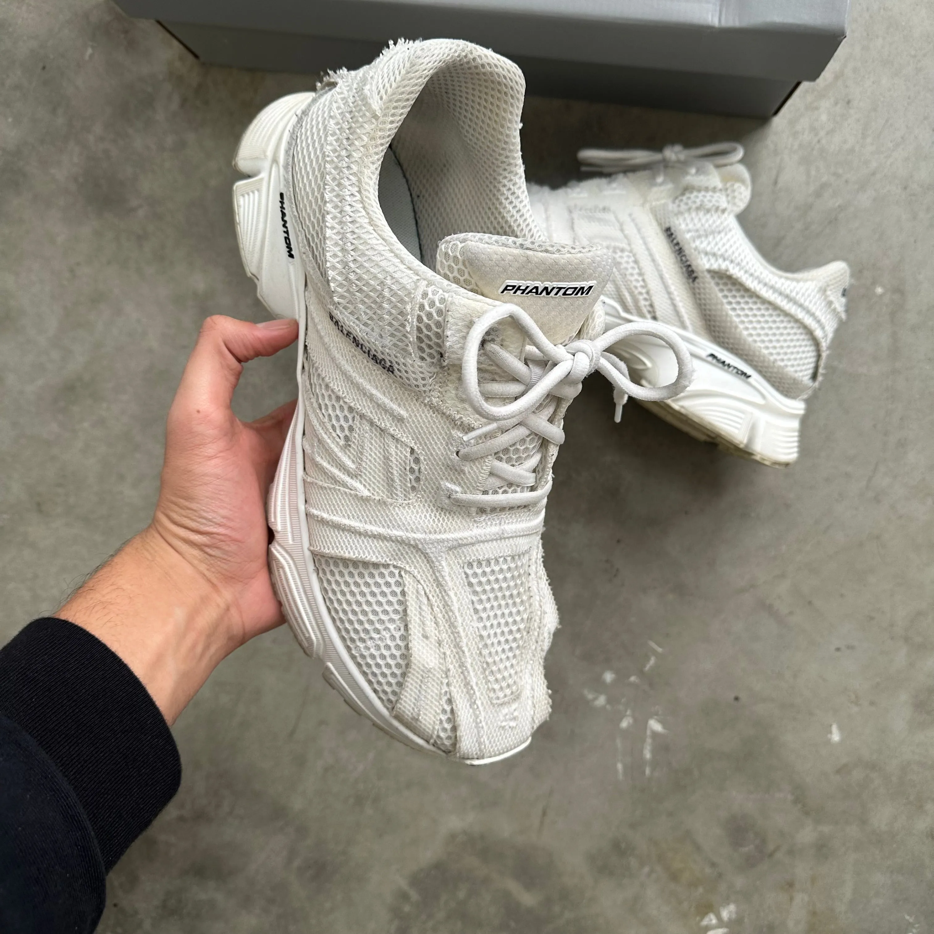 Balenciaga Phantom Sneakers White (US12)