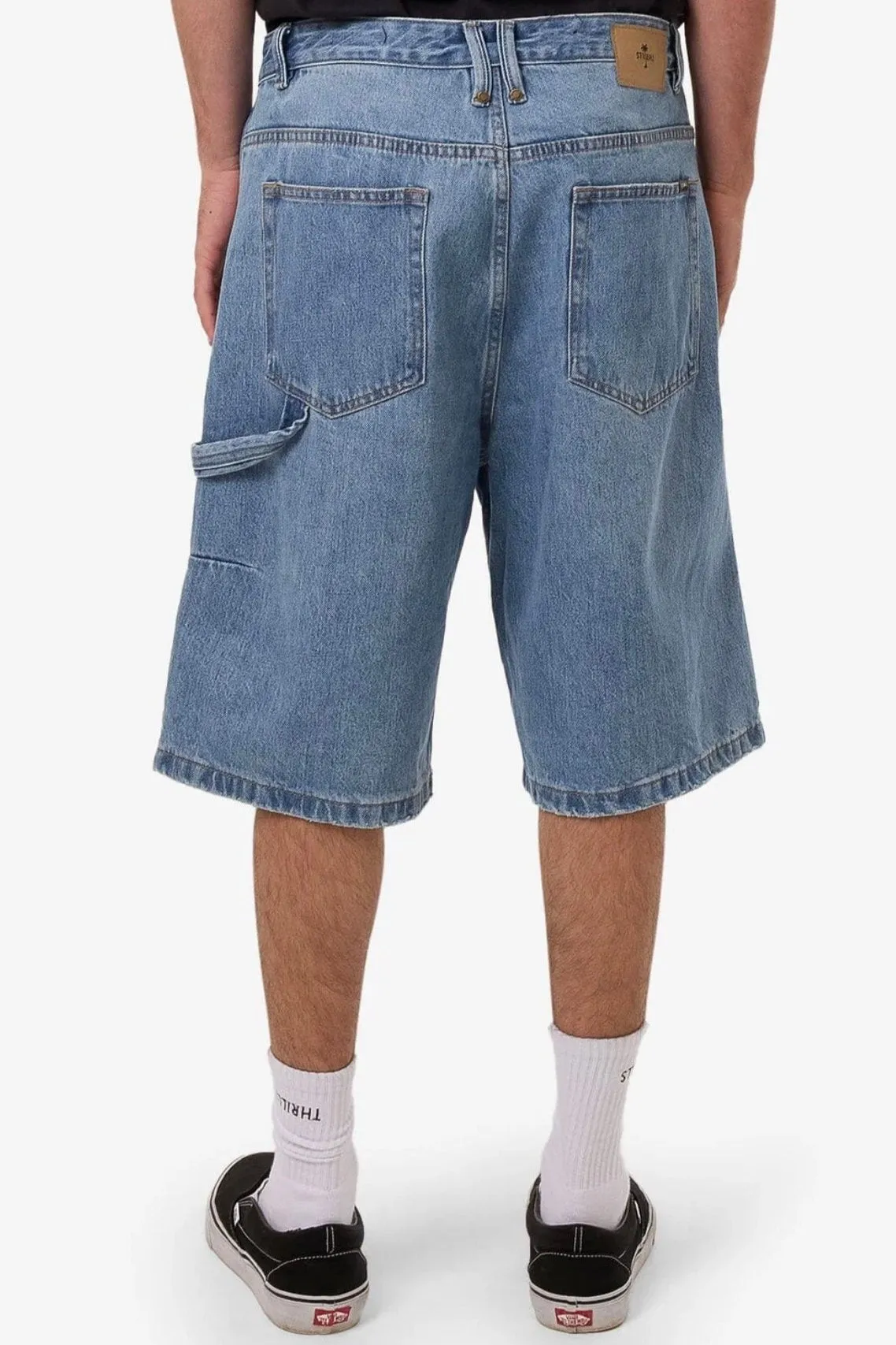 Big Slacker Denim Short Dark Dust Blue