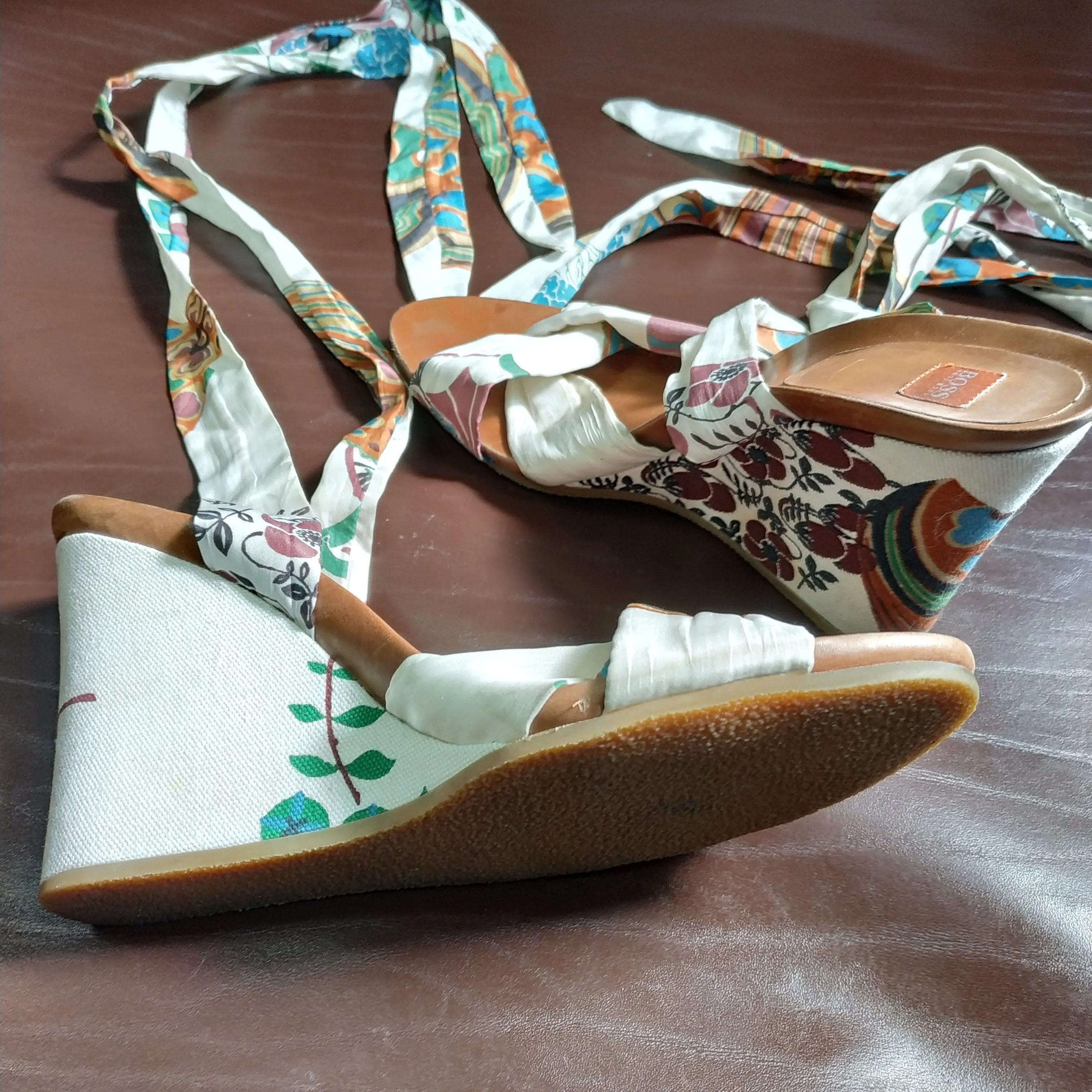 Boss Wedge Sandals Size 39
