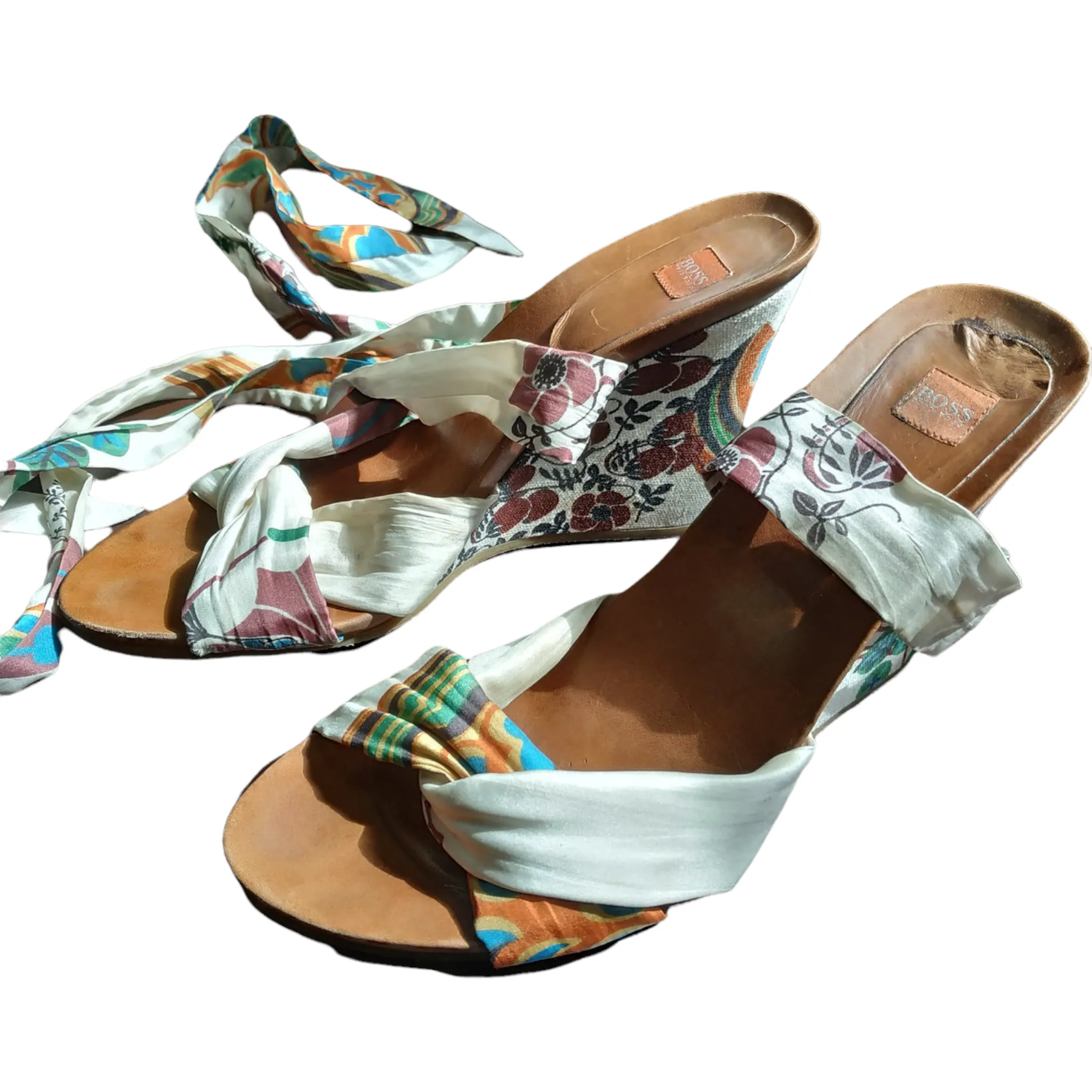 Boss Wedge Sandals Size 39
