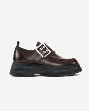 Calf Leather Creepers Monk - Mole