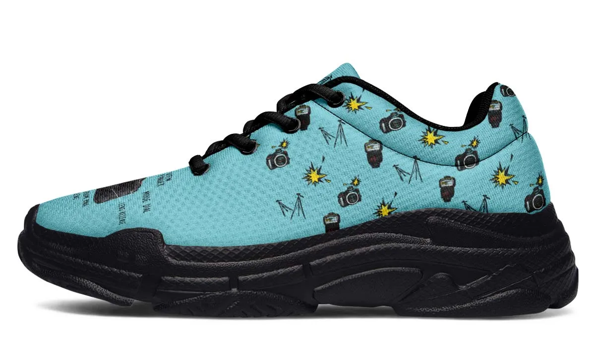 Camera Diagram Chunky Sneakers