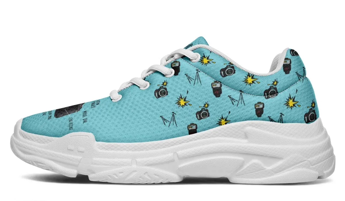 Camera Diagram Chunky Sneakers