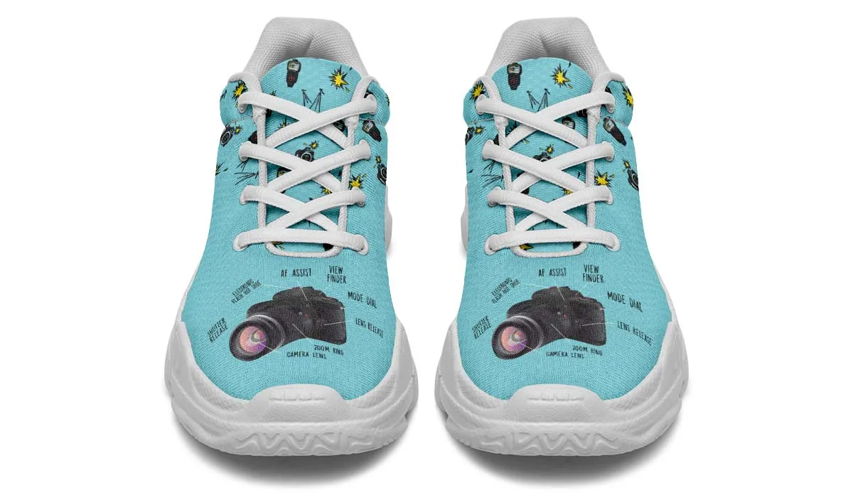 Camera Diagram Chunky Sneakers