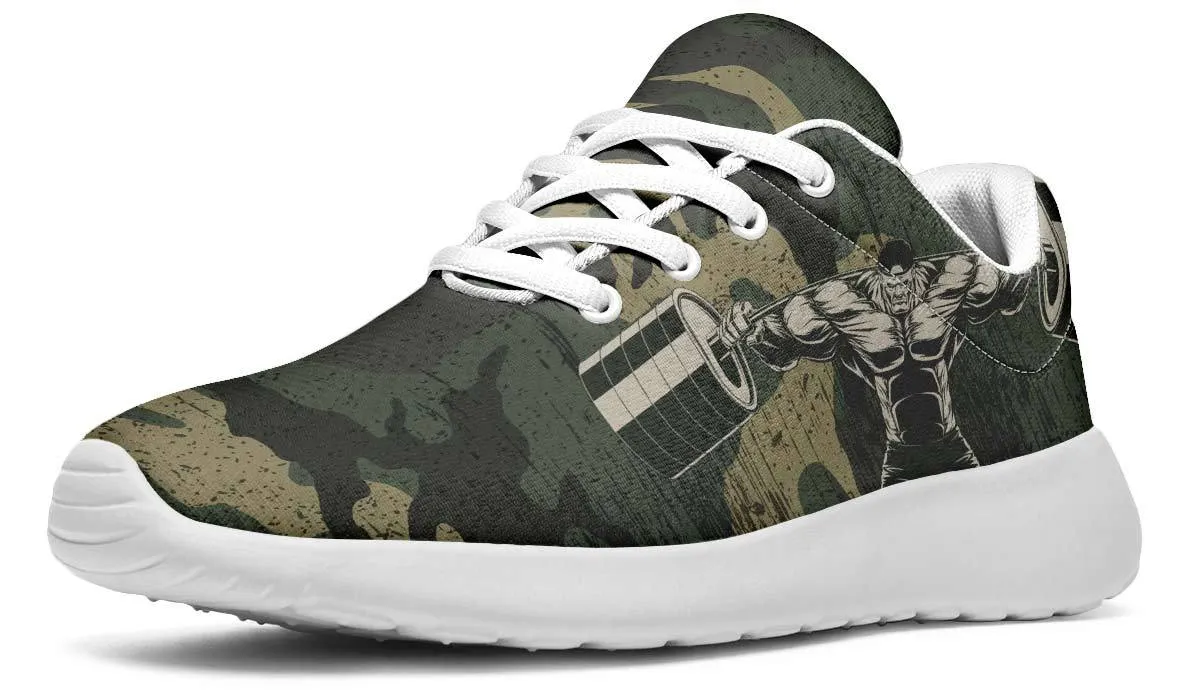 Camo Weights Muscle Man