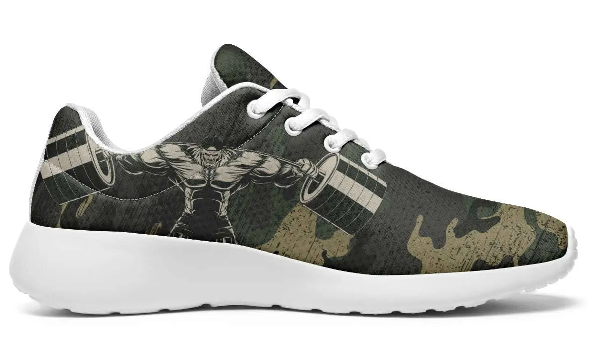 Camo Weights Muscle Man