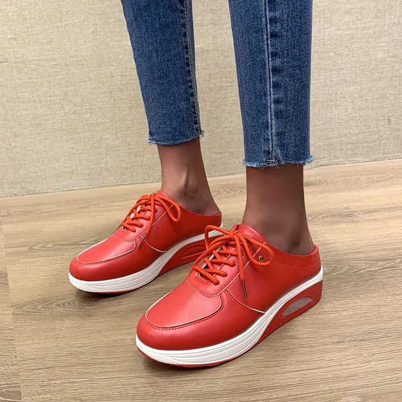 Casual Comfortable Breathable Spring And Autumn Trend Fashion Women's Shoes clogs | Brodtica.com