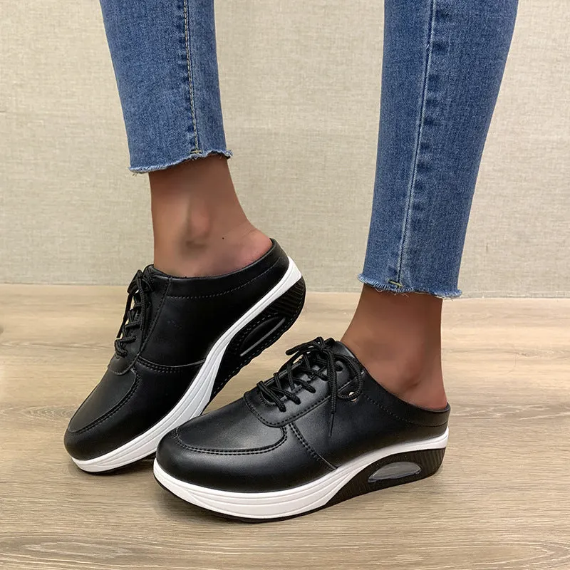 Casual Comfortable Breathable Spring And Autumn Trend Fashion Women's Shoes clogs | Brodtica.com