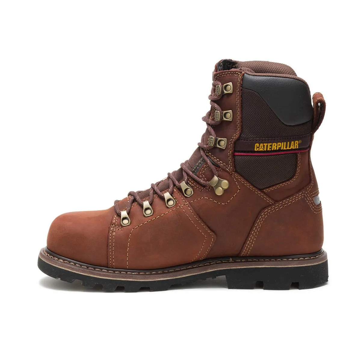 Caterpillar Alaska 2.0 8" Waterproof Thinsulate Steel Toe Men's Work Boot (p90979) In Walnut