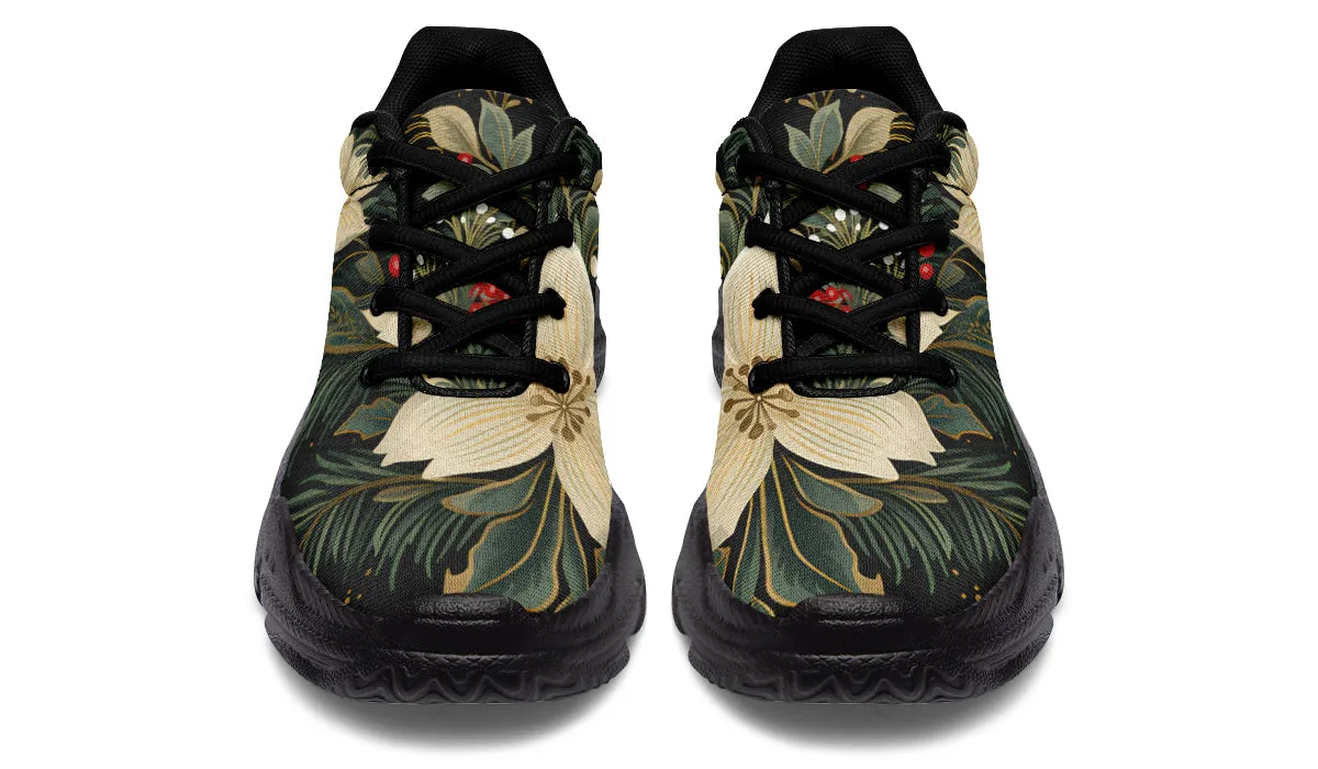 Christmas Flora Chunky Sneakers
